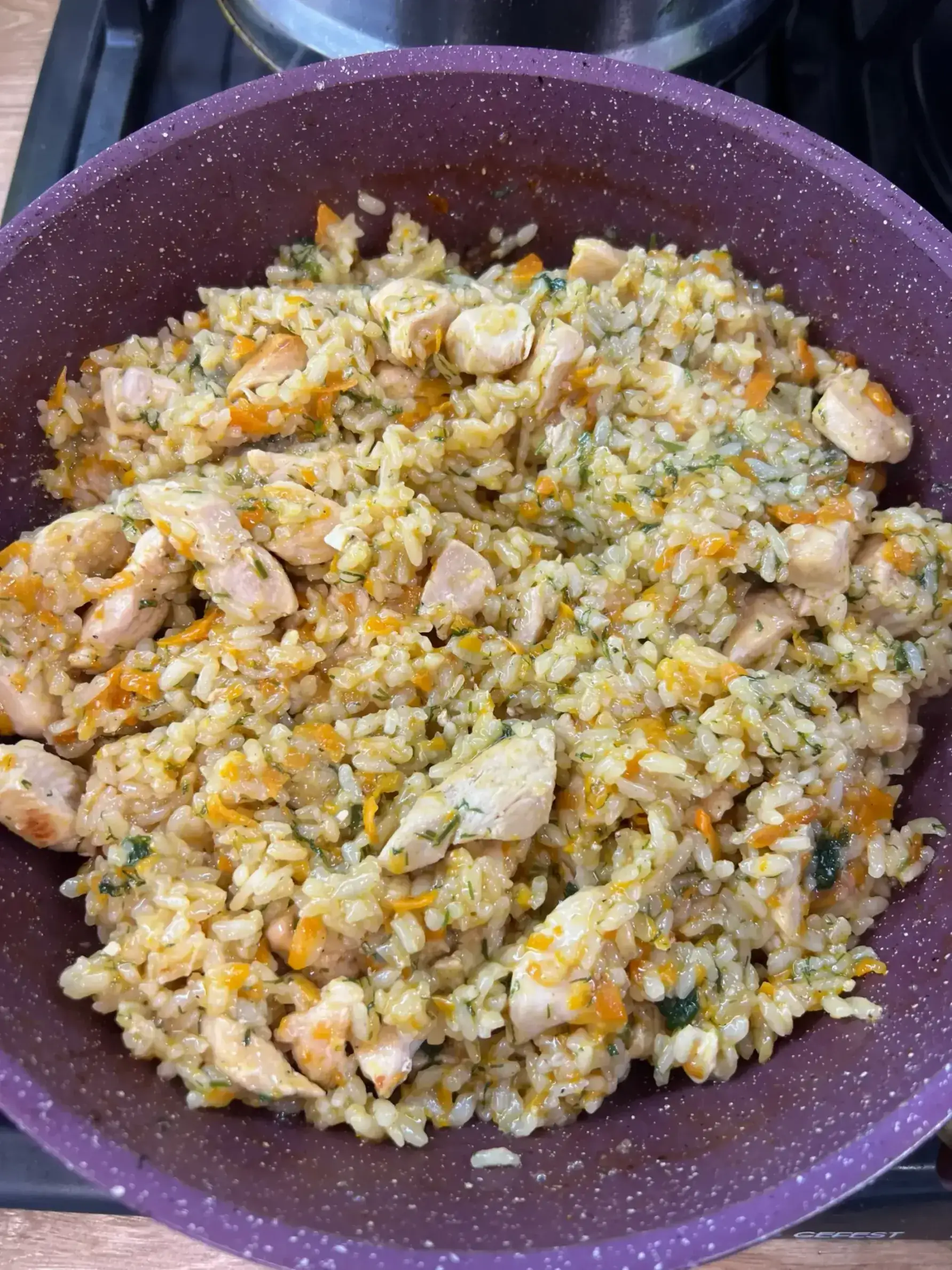 Ленивый плов: шаг 4