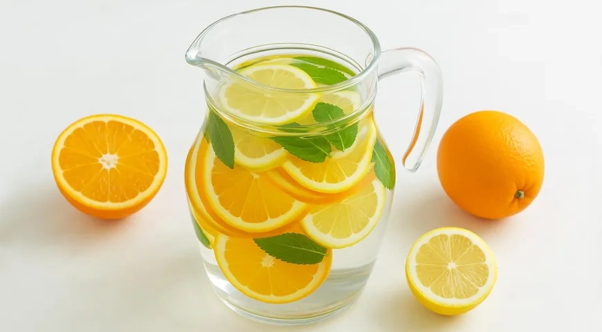 Лимонад из апельсинов, лимона и мяты: шаг 4