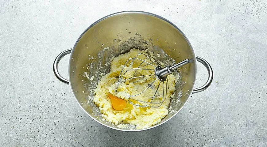 Лимонный кекс на сметане с маком: шаг 4