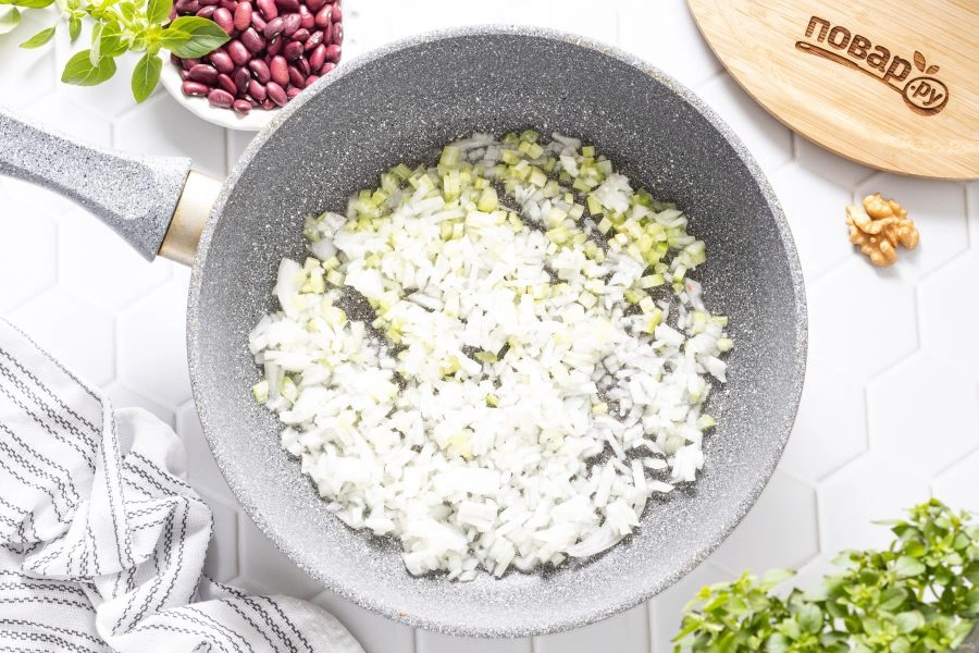 Шаг 4: Лобио из красной фасоли классический рецепт