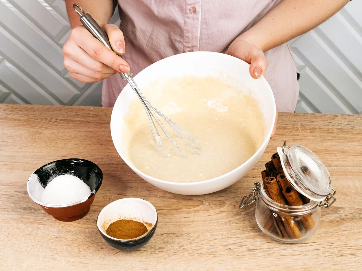 Шаг 4: Маффины со сгущёнкой и бананом