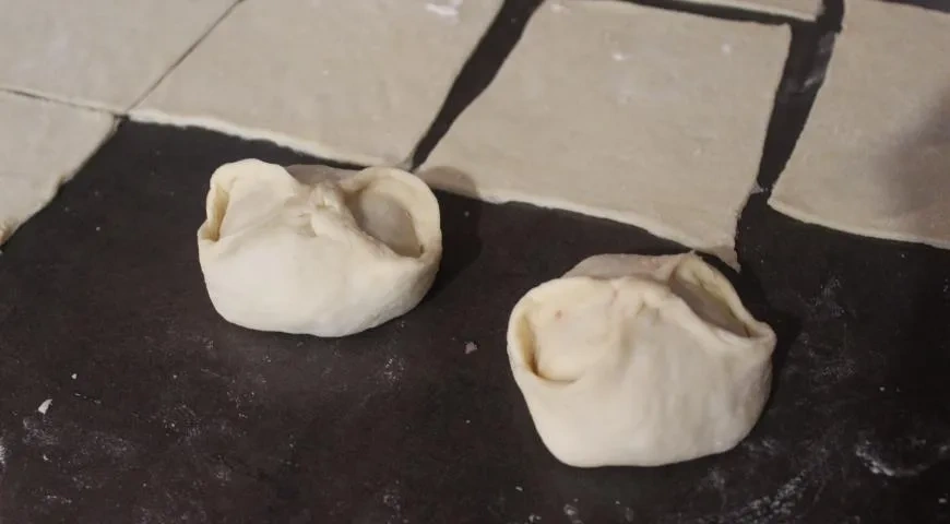 Манты с бараниной и курдючным жиром: шаг 4