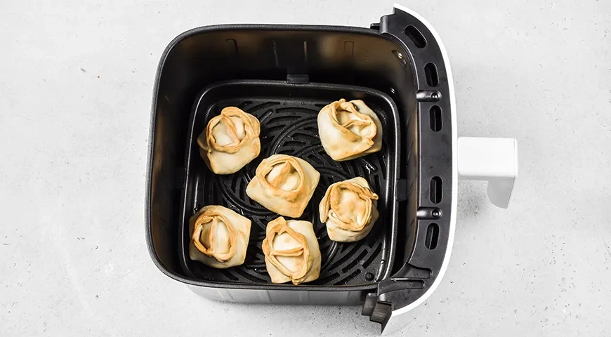 Манты в аэрогриле: шаг 4