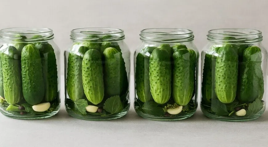 Маринованные огурцы с лимонной кислотой: шаг 4