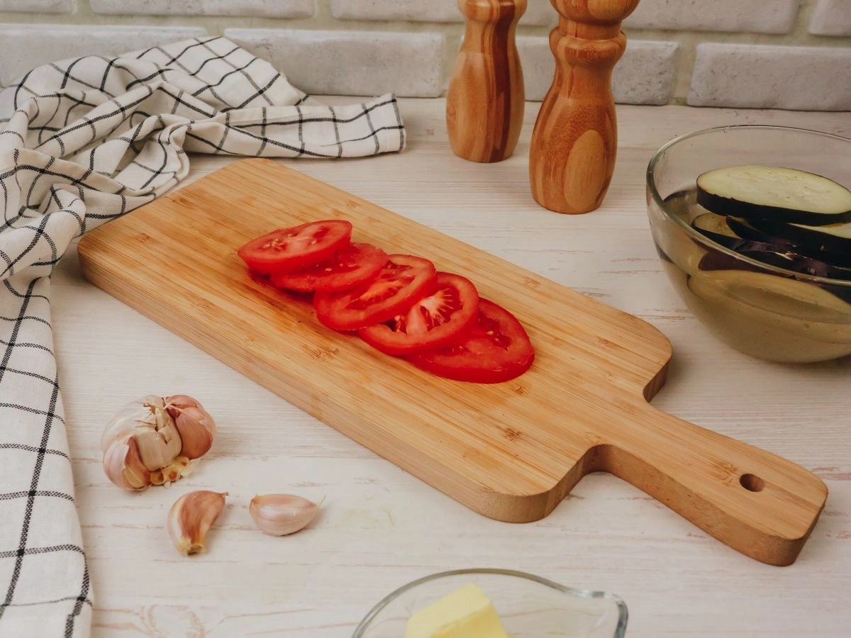 Шаг 4: Медальоны из баклажана