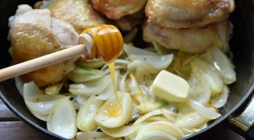 Медовый махмудийе с пилавом: шаг 4