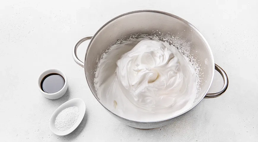 Меренговый рулет без сахара: шаг 4