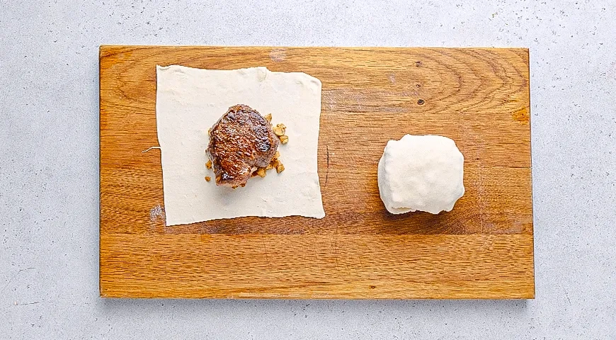 Мини-веллингтон с говядиной: шаг 4