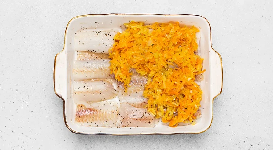 Минтай под шубой: шаг 4