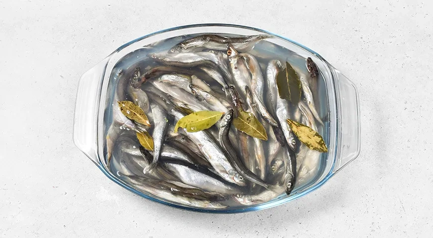 Мойва пряного посола: шаг 4