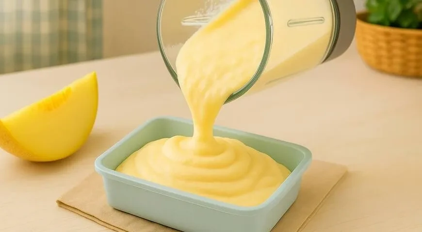 Мороженое из дыни: шаг 4