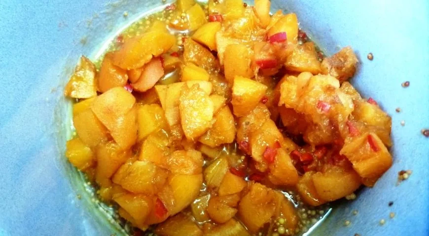 Мостарда из абрикосов: шаг 4