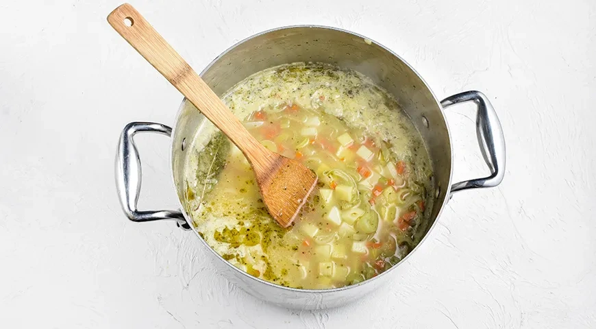 Немецкий картофельный суп: шаг 4