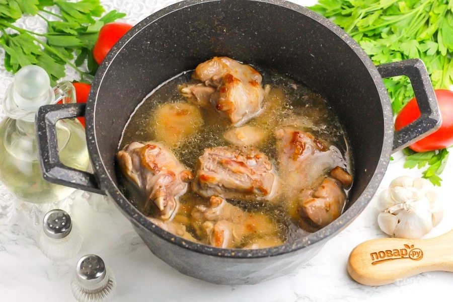 Шаг 4: Обычный плов