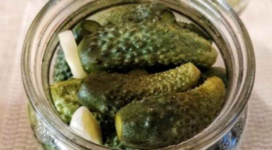 Огурчики по-болгарски: шаг 4