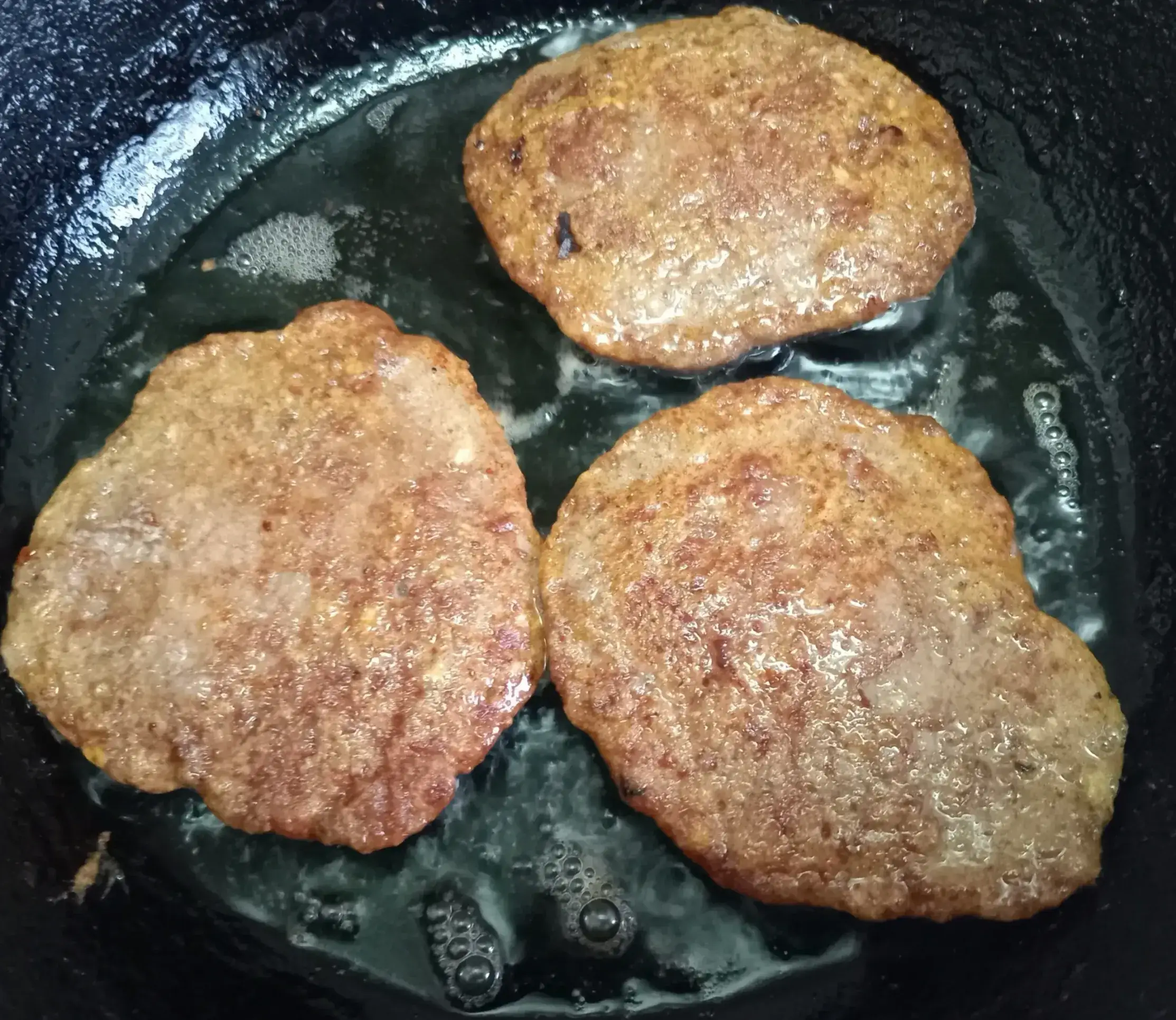 Оладьи из куриной печени: шаг 4