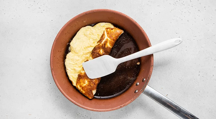 Омлет со сливками: шаг 4