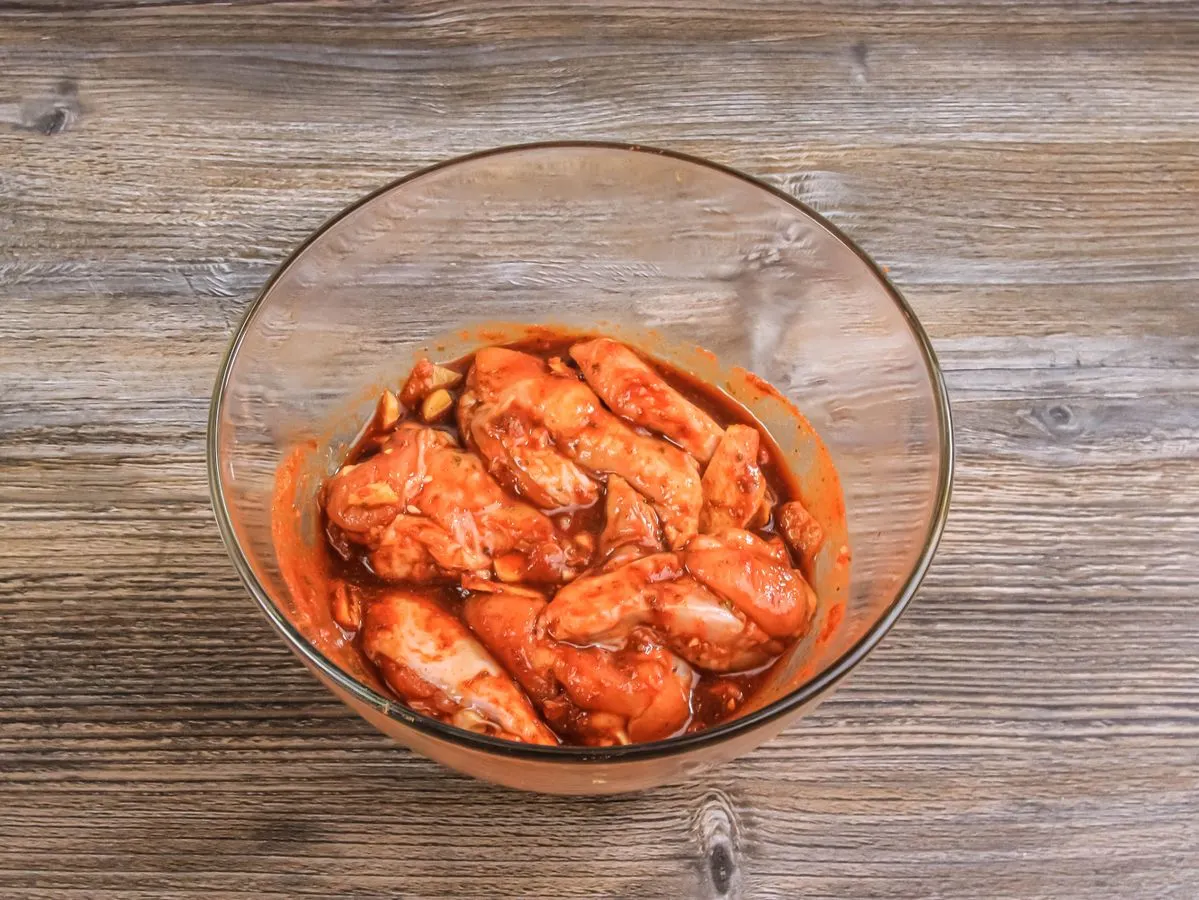 Шаг 4: Острые куриные крылышки в духовке