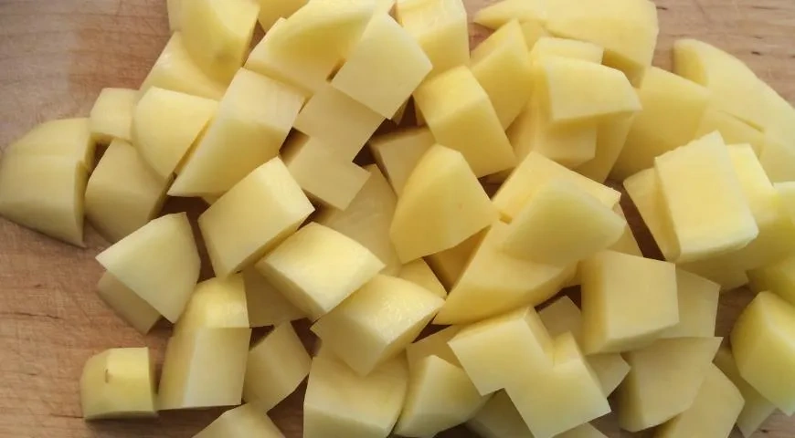 Овощное рагу с картошкой и кабачками: шаг 4