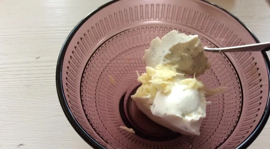 Овощные рулетики: шаг 4