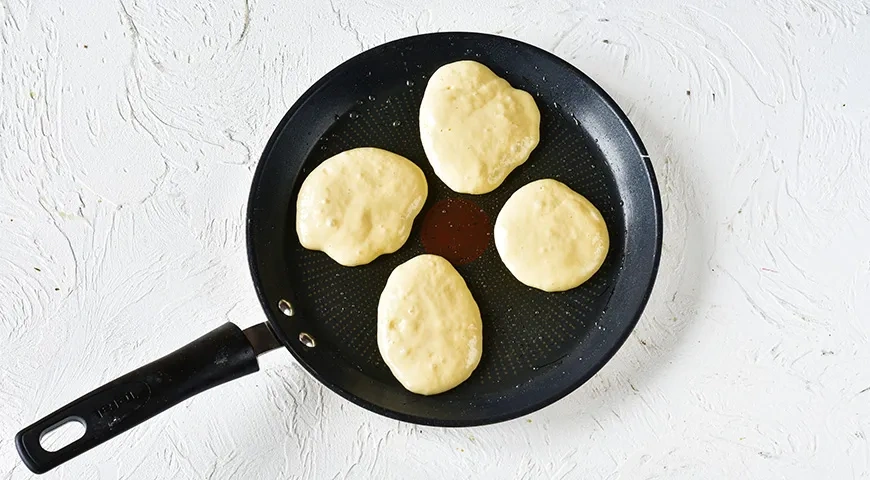 Панкейки с разрыхлителем: шаг 4