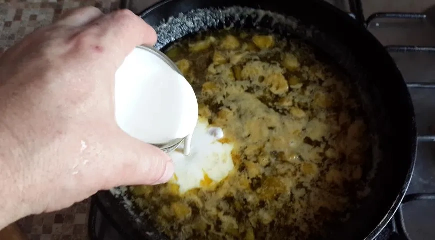 Пасха творожная с апельсином: шаг 4