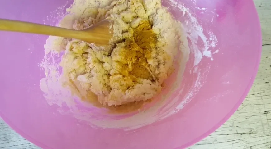 Пасхальный кулич с шафраном и кардамоном: шаг 4