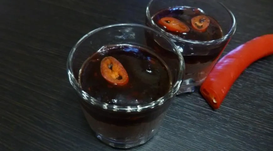 Паштет из куриной печени с острым джемом: шаг 4