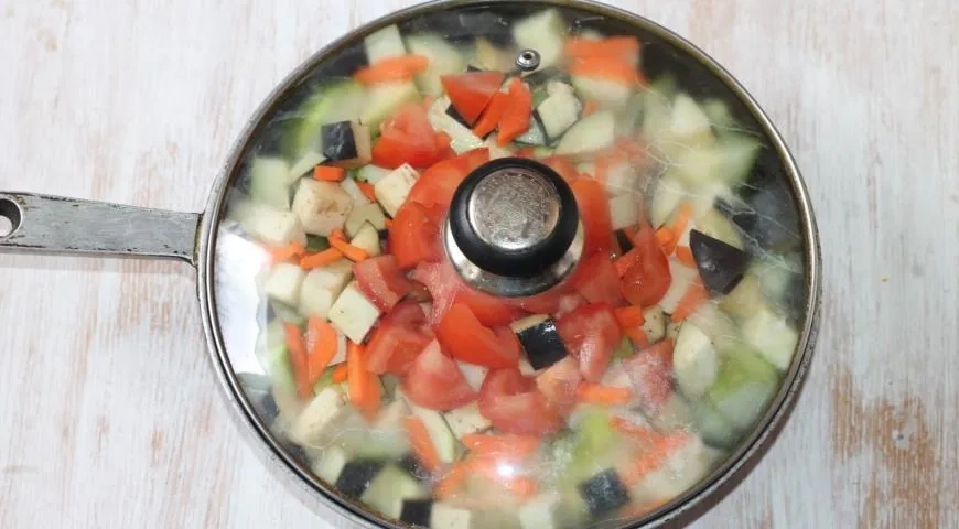 Домашний паштет из овощей и чечевицы с орехами: шаг 4