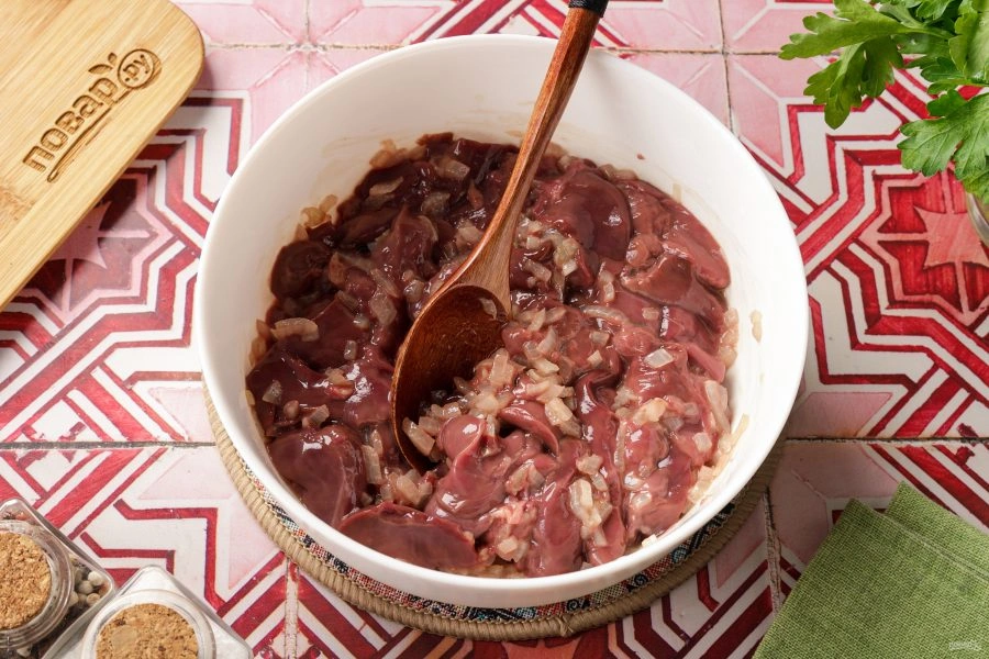 Шаг 4: Печень в микроволновке