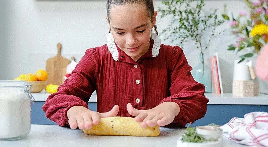 Печенье с сыром и тимьяном: шаг 4