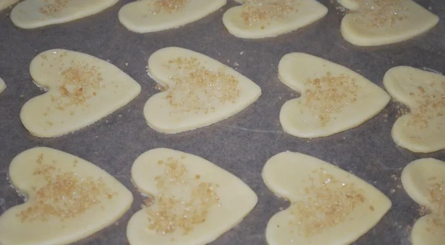 Печенье «Сердечки»: шаг 4