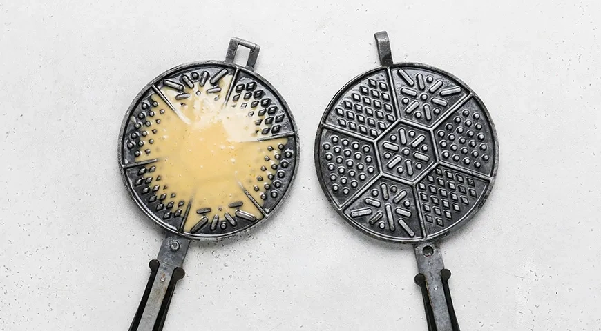 Печенье в форме на газу, как в детстве: шаг 4