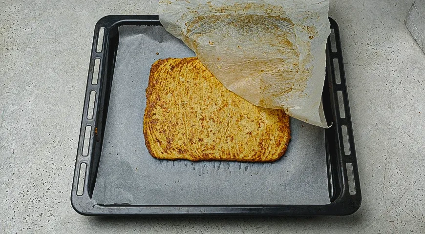 Пицца из цветной капусты в духовке: шаг 4