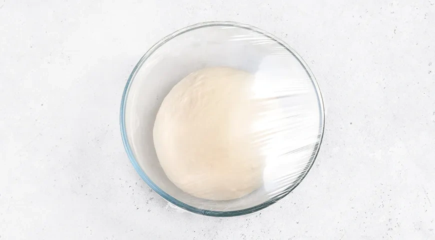 Пицца с курицей и грибами: шаг 4