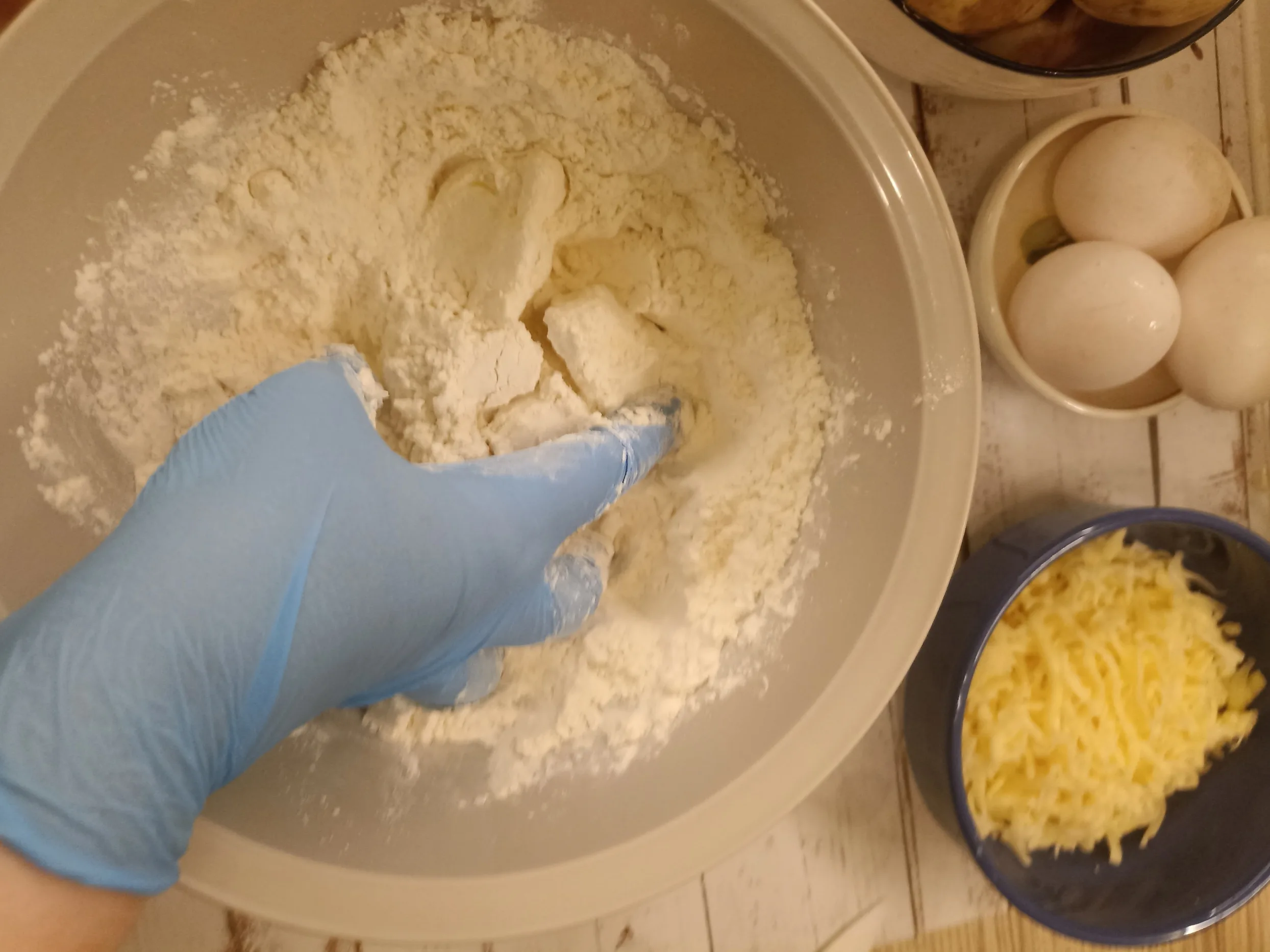 Шаг 4: Пирог с курицей и грибами в духовке