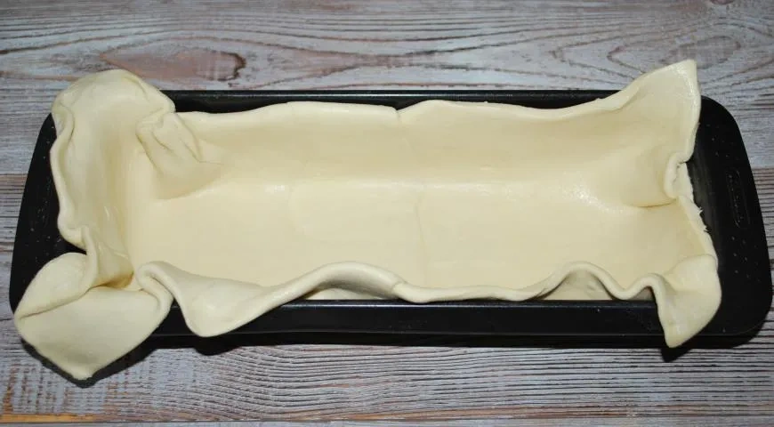 Пирог с рикоттой и черникой: шаг 4