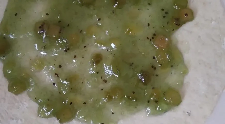 Пирог с творогом и джемом киви с мятой от Махеевъ к 23 февраля: шаг 4