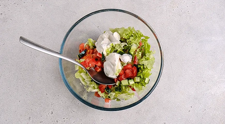 Пита с мясной котлетой: шаг 4