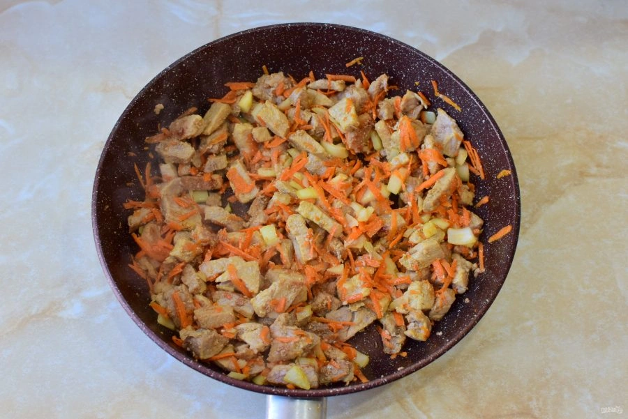 Шаг 4: Подлив из свинины