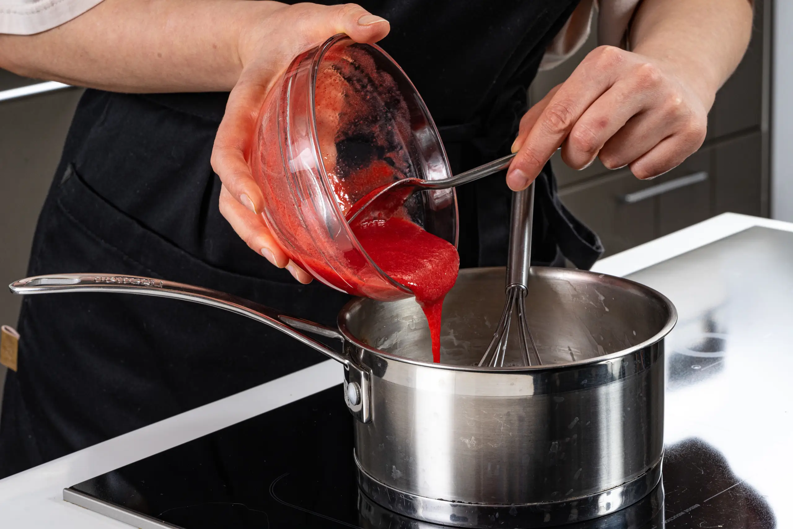 Шаг 4: Постная ягодная панакота