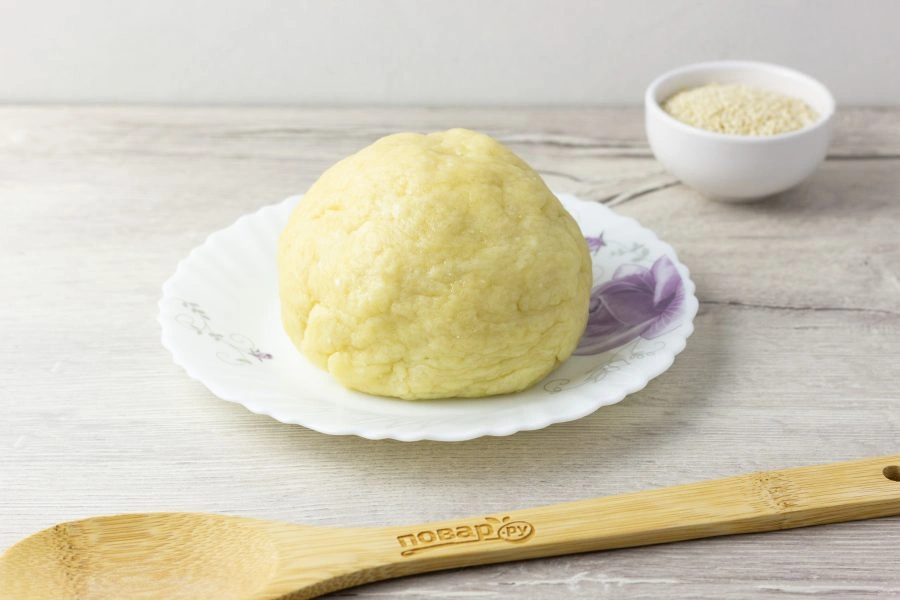 Шаг 4: Постное печенье с кунжутом