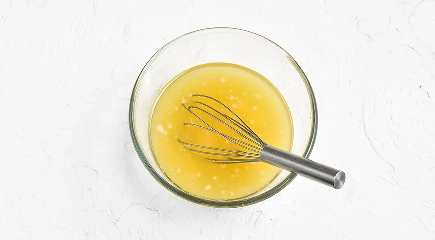 Постный бисквит: шаг 4