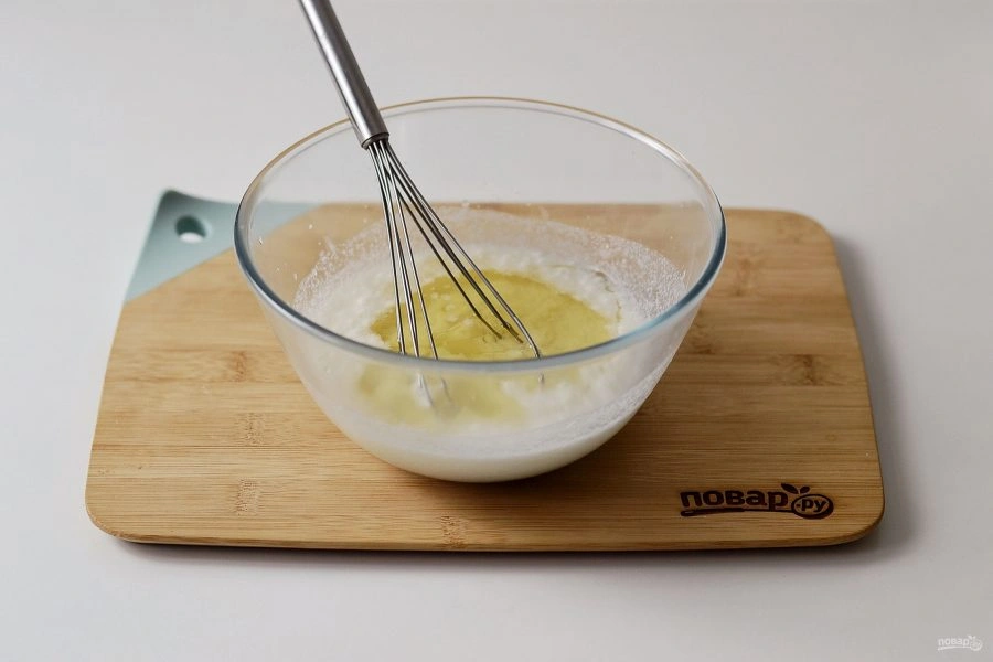 Шаг 4: Постный бисквит