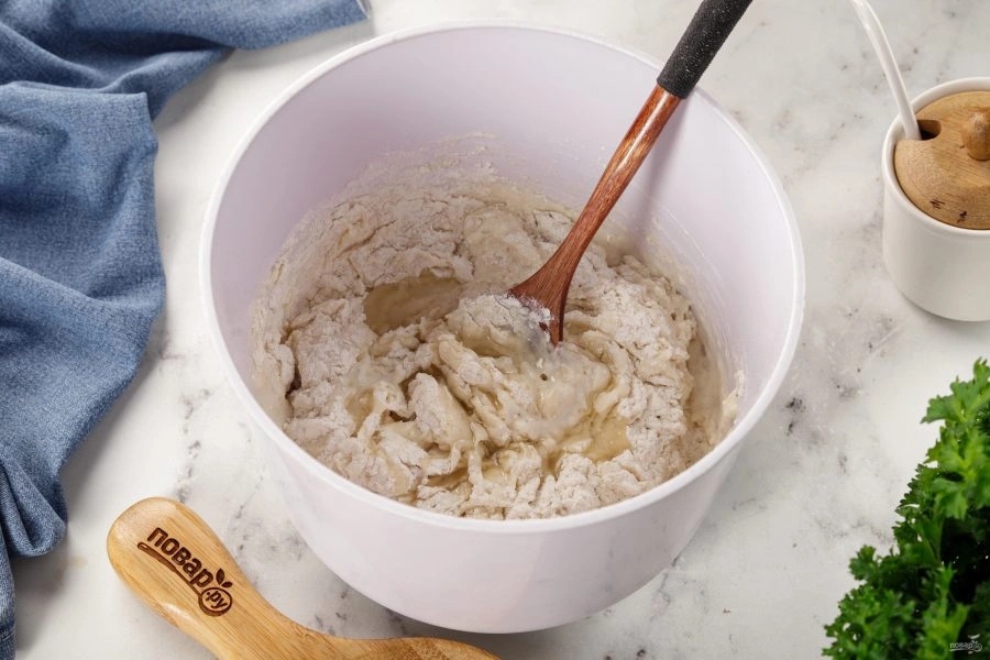 Шаг 4: Простой мясной пирог с картошкой