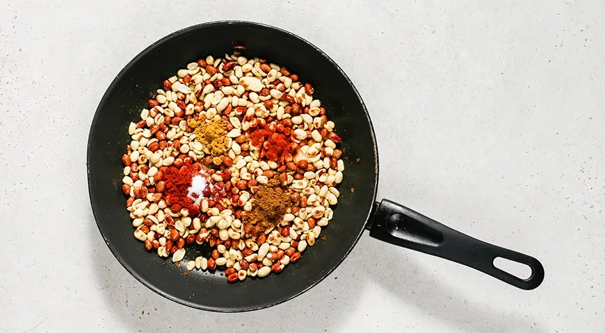 Пряные орешки к пиву: шаг 4