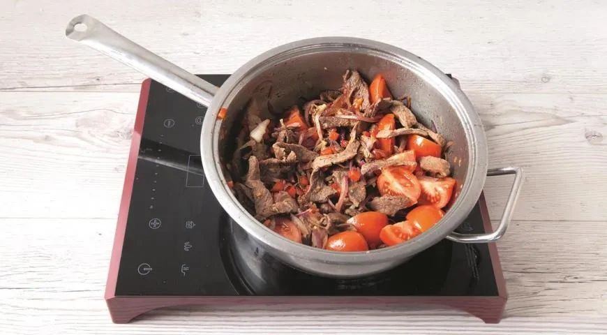 Рагу из говядины с фасолью: шаг 4