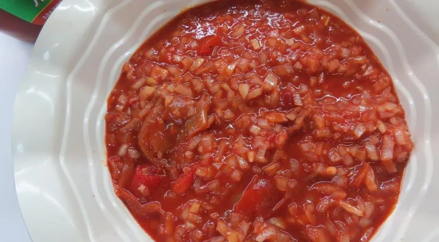 Рататуй с сыром фета: шаг 4