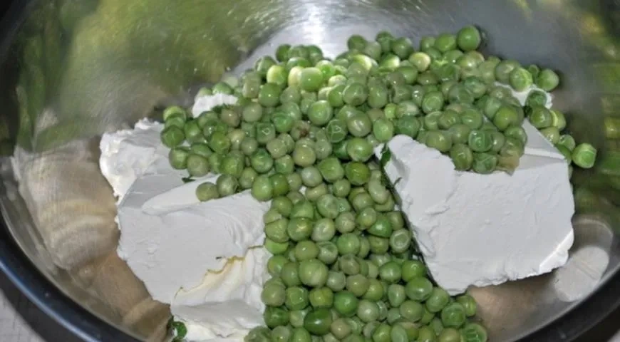 Равиоли с зеленым горошком и мятой: шаг 4