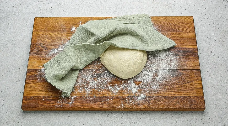 Римская пицца «4 сезона»: шаг 4